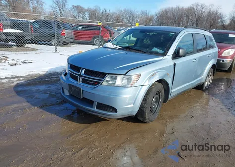 2013 Dodge Journey Se z USA, uszkodzony, nr VIN 3C4PDCAB9DT509601
